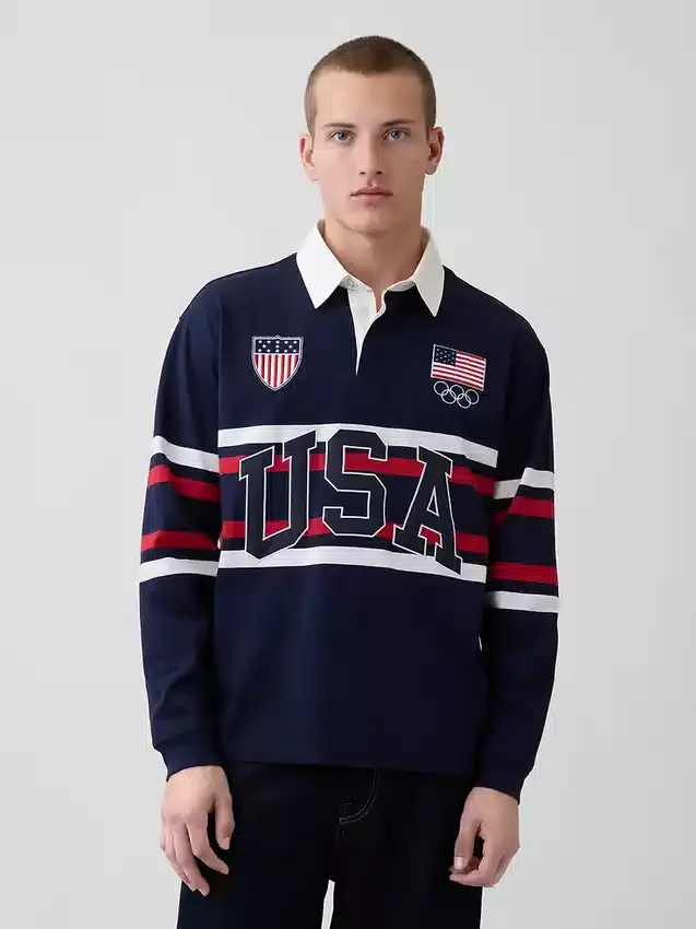 Rugbyová košile Team USA pro dospělé