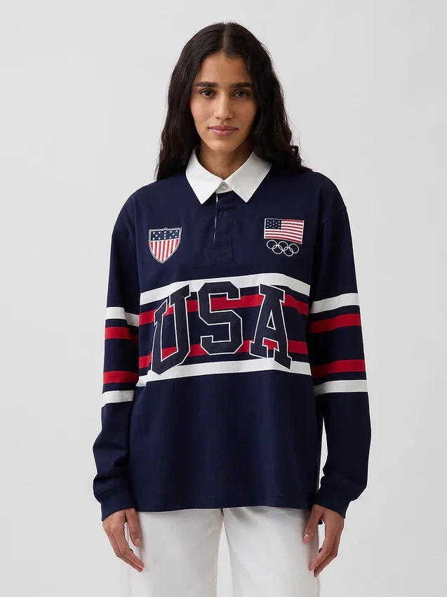 Rugbyová košile Team USA pro dospělé