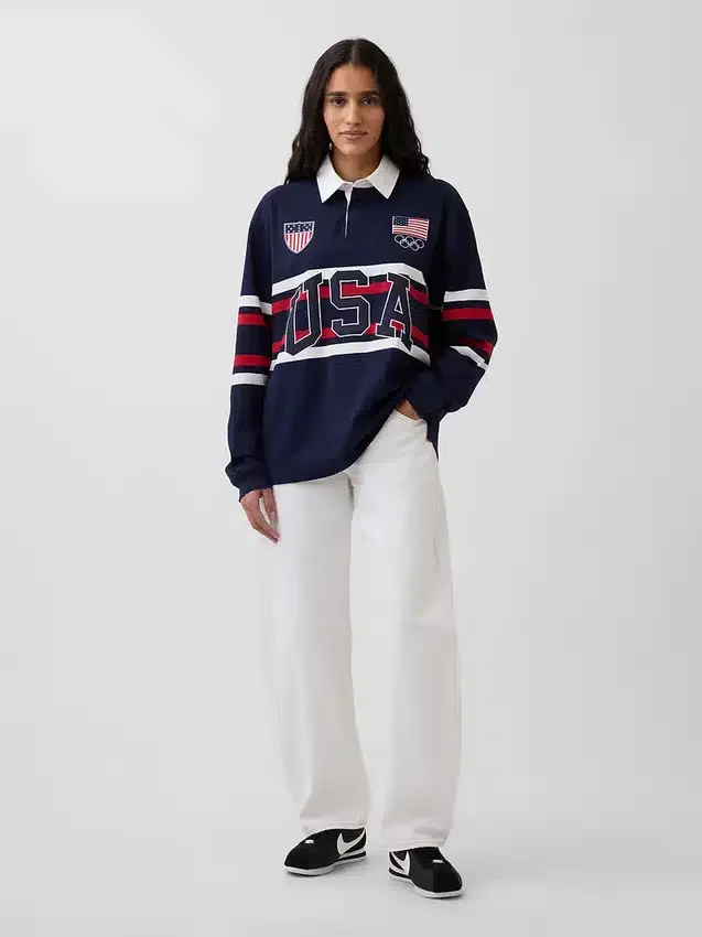 Rugbyová košile Team USA pro dospělé