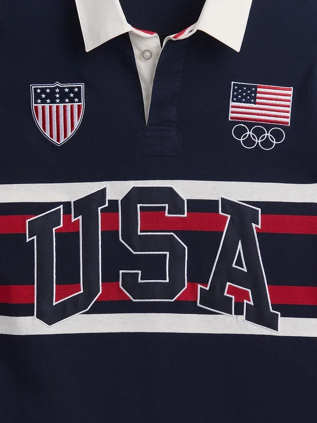 Rugbyová košile Team USA pro dospělé
