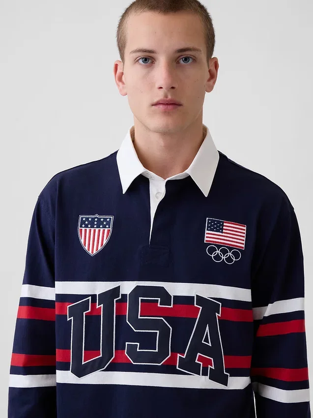 Rugbyová košile Team USA pro dospělé