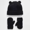 Sada čepice a rukavic CashSoft Bear pro miminka a Batolata