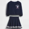 Sada GAP × Disney Miminka a Batolata Vintagesoft Terry Skort