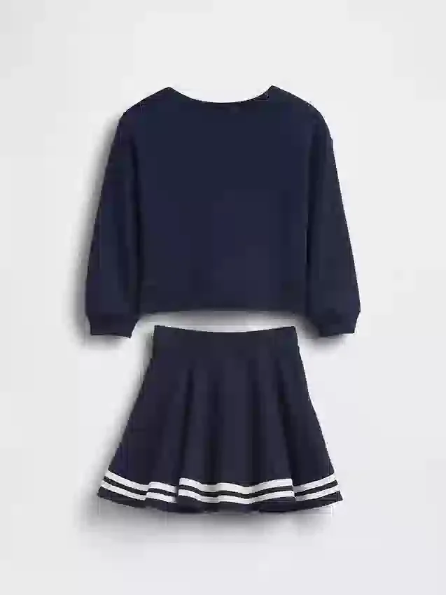 Sada GAP × Disney Miminka a Batolata Vintagesoft Terry Skort