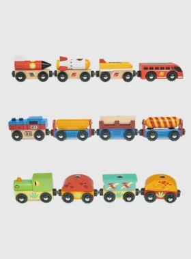 Sada hraček pro batolata Adventure Trains