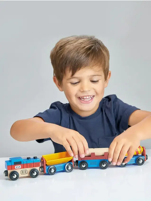 Sada hraček pro batolata Adventure Trains