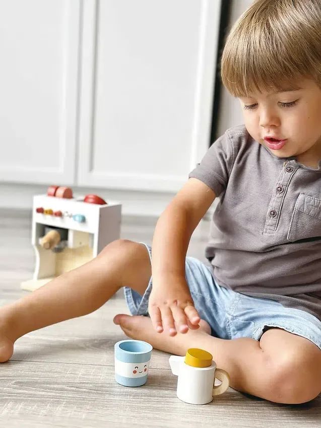 Sada hraček pro batolata „Malý barista“