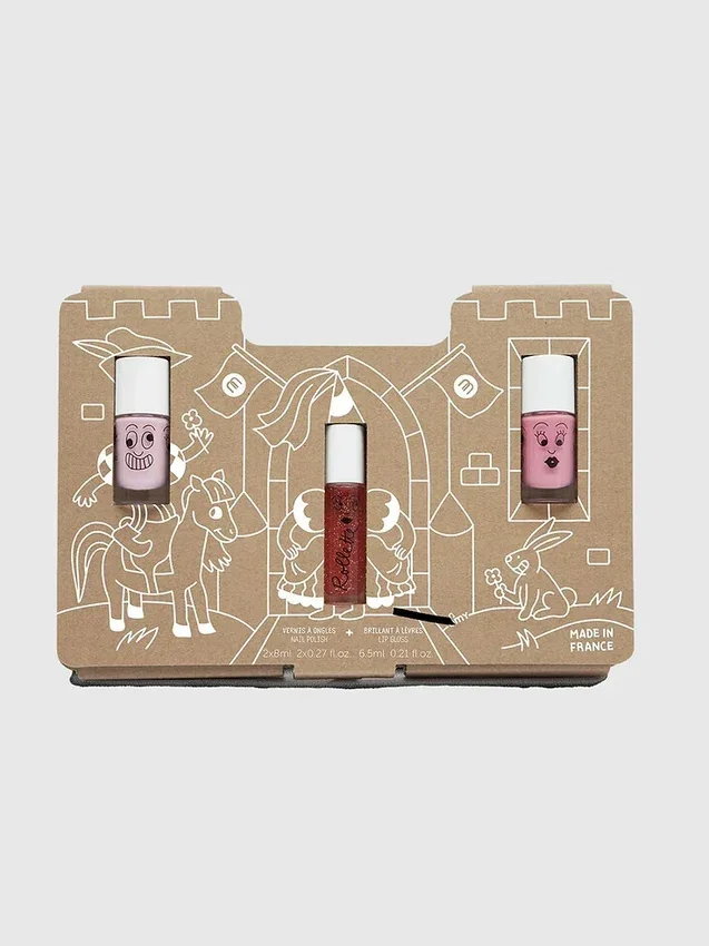 Sada laků na nehty a lesků na rty Nailmatic „Princess Story“