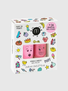 Sada laků na nehty a samolepek na nehty Nailmatic Pop
