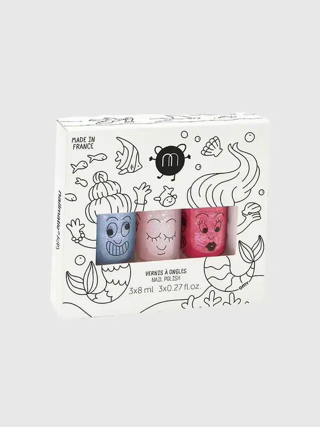Sada laků na nehty Nailmatic Las Mermaid