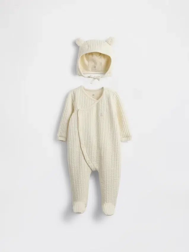 Sada oblečení Baby First Favorites s překříženým výstřihem