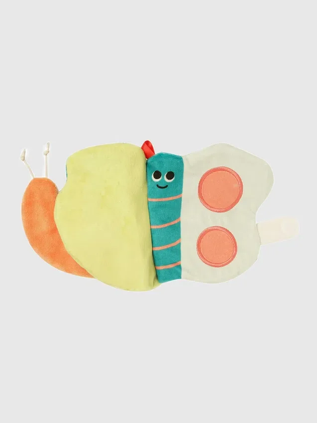 Smyslová měkká knížka „Silly Snail“