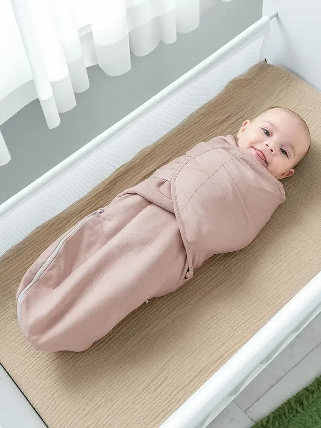 Snadno použitelné zavinovací dečky Comfy Cubs se zipem