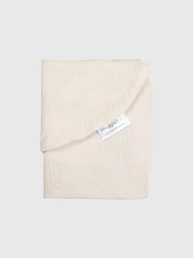 Snuggle Me Lounger Curve – mušelínový potah