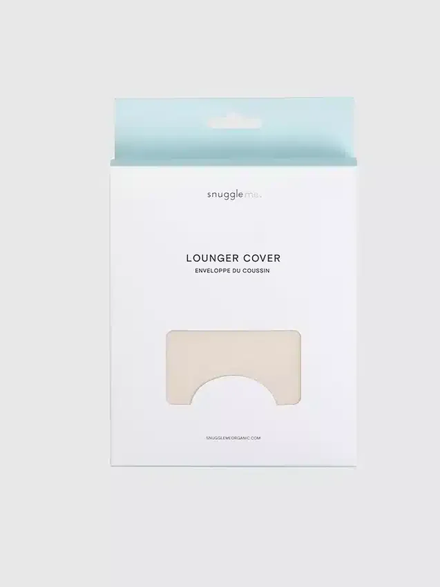 Snuggle Me Lounger Curve – mušelínový potah