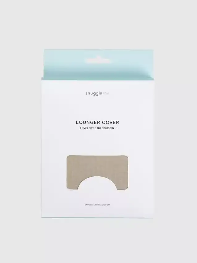Snuggle Me Lounger Curve – mušelínový potah