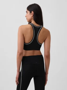 Sportovní podprsenka GapFit Smooth s racerbackem pro střední zátěž