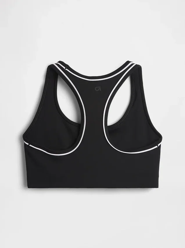 Sportovní podprsenka GapFit Smooth s racerbackem pro střední zátěž