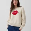 Svetr Kiss s raglánovými rukávy ze 100 % bavlny
