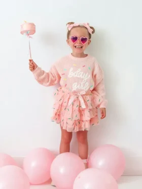 Svetr Sweet Wink Birthday Girl Sprinkle