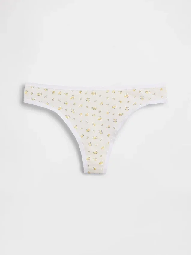 Tanga z organické strečové bavlny