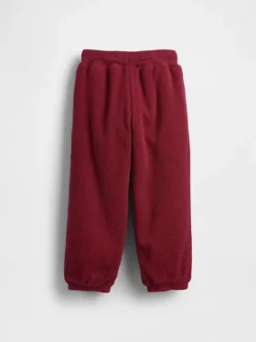 Teplé joggingové kalhoty pro miminka a batolata s podšívkou ze sherpy