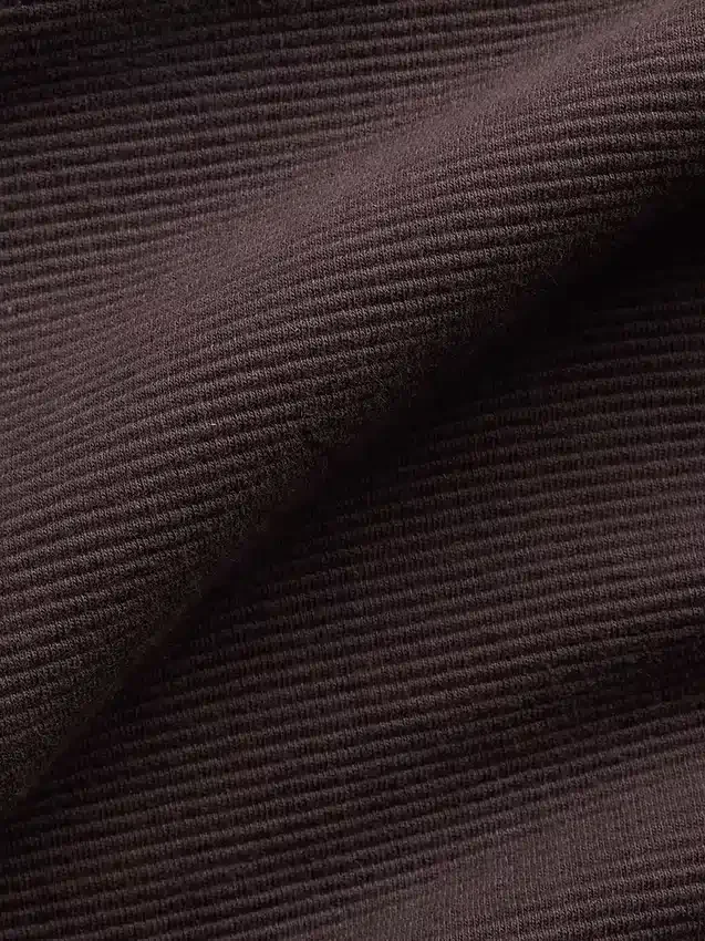 Texturovaná bavlněná mikina s polovičním zipem v oversized střihu