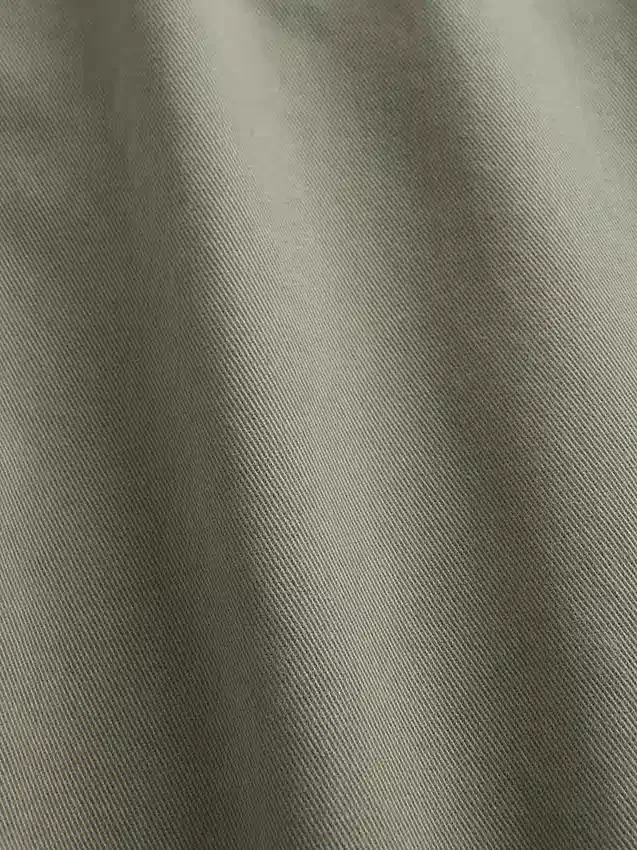 Těžké keprové kalhoty v uvolněném rovném střihu