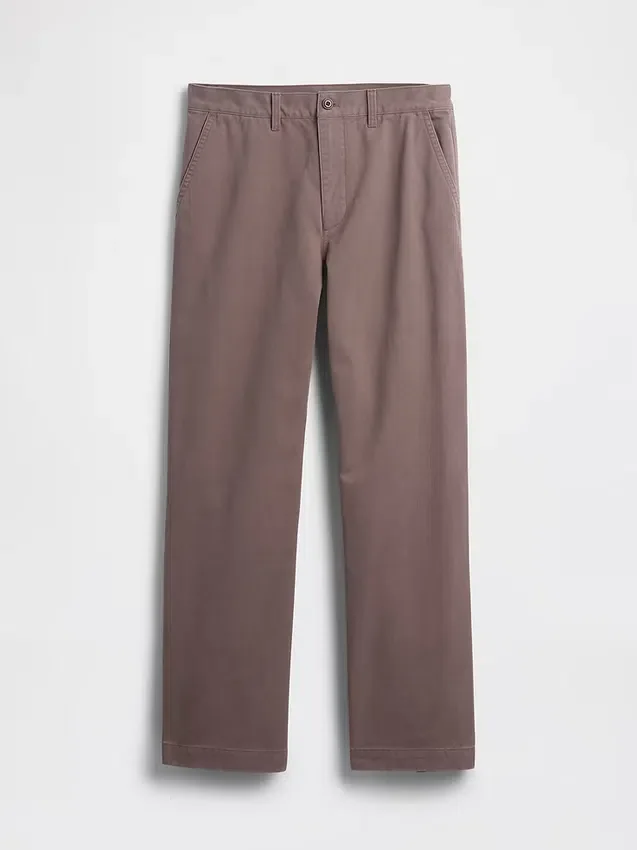 Těžké keprové kalhoty v volném střihu ve stylu 90. let