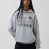Těžká mikina s kapucí Jean-Michel Basquiat