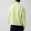 Těžký oversized pulovr s logem a čtvrtinovým zipem