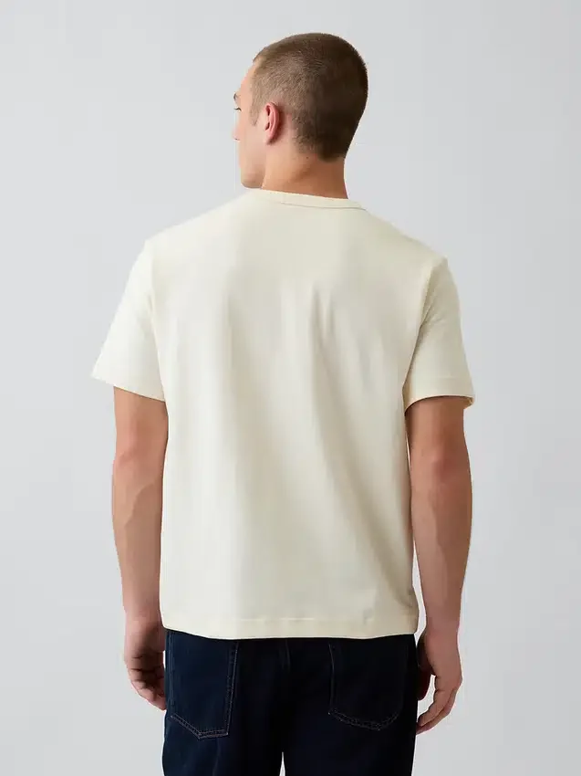 Těžké tričko s potiskem Gap Sport