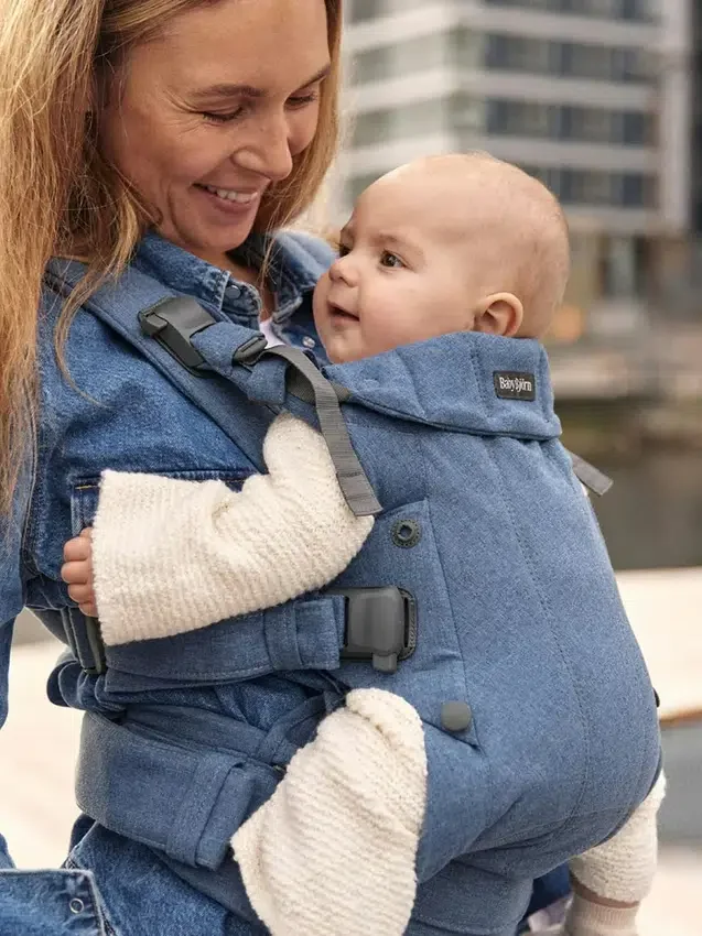Tkaná taška Babybjorn Melange pro nosič Harmony