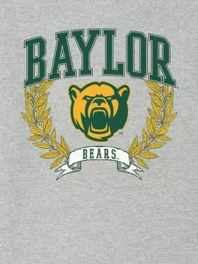 Tmavé tričko s potiskem „Laurels“ z Baylor University