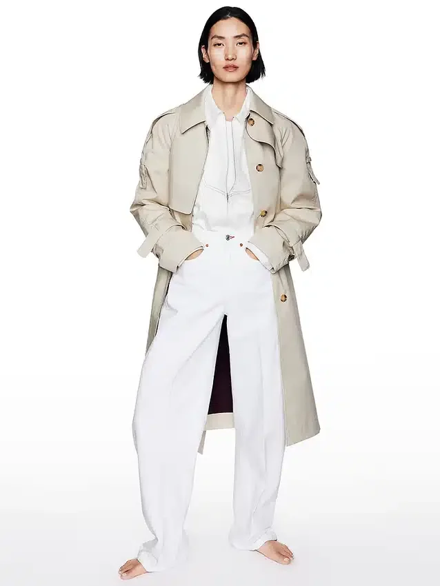 Džíny GAP × Victoria Beckham s vysokým pasem a obloukovým střihem