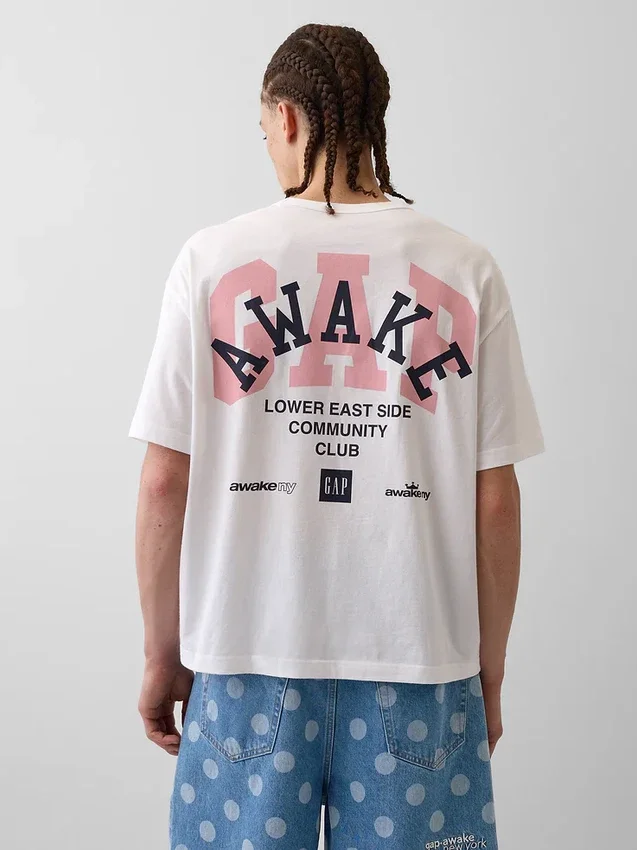 Tričko Gap × Awake Ny s uvolněným logem