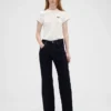 Tričko GAP × Victoria Beckham z organické bavlny s logem