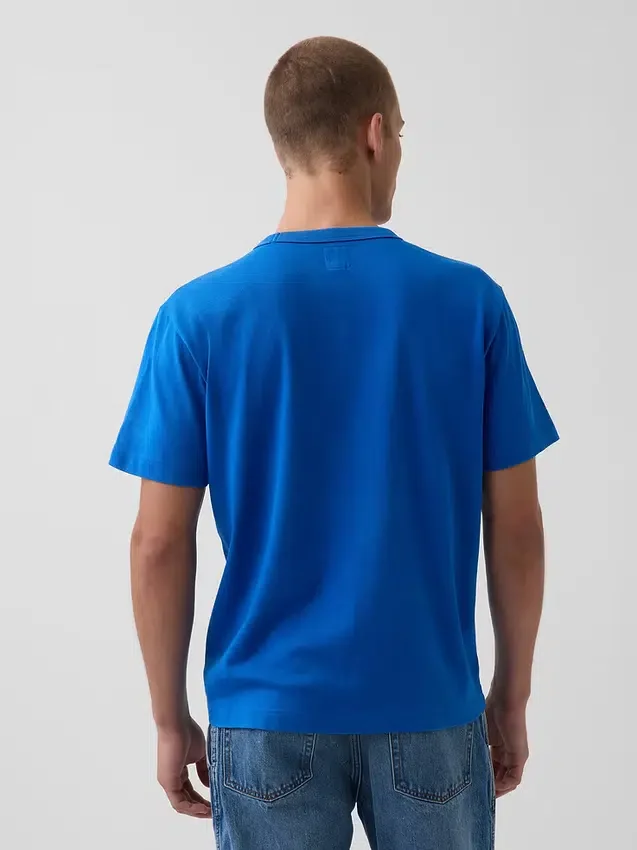 Tričko Get Blue s volným střihem a logem