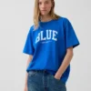 Tričko Get Blue s volným střihem a logem