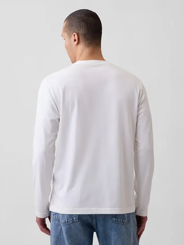 Tričko Henley s volným střihem