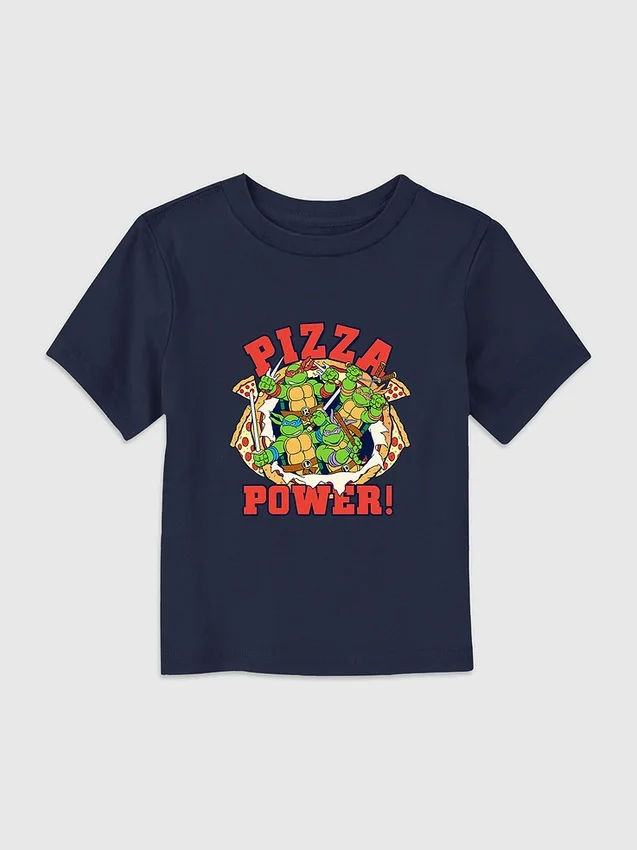 Tričko pro batolata Teenage Mutant Ninja Turtles Pizza Power