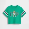 Tričko pro miminka a batolata s grafickým logem Brannan Bear Varsity v oversized střihu