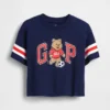 Tričko pro miminka a batolata s grafickým logem Brannan Bear Varsity v oversized střihu