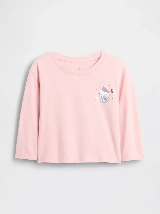 Tričko pro miminka a batolata s potiskem Hello Kitty