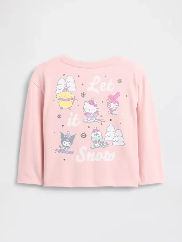 Tričko pro miminka a batolata s potiskem Hello Kitty