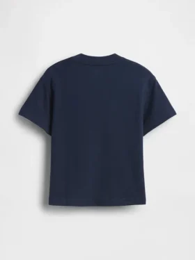 Tričko s kapesem a výstřihem Henley pro miminka a batolata