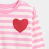 Tričko s kapesou ve tvaru srdce pro miminka a Batolata, které se dá kombinovat