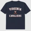 Tričko s klasickým motivem kampusu University of Virginia