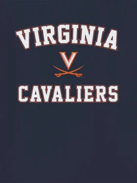 Tričko s klasickým motivem kampusu University of Virginia