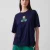 Tričko s oversized logem Brannan Bear